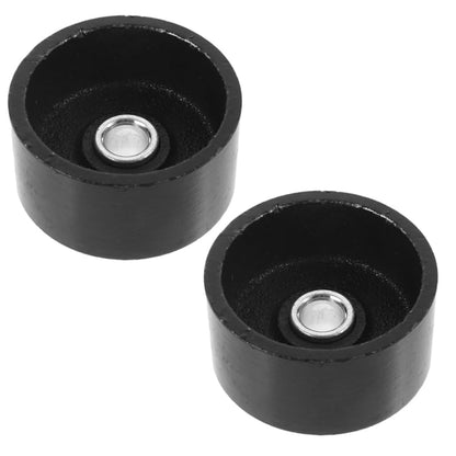 iplusmile Universal Front Jack Wheels Replacement for Hydraulic Floor Jacks 2.56 Inch Bearing Caster Wheel for Stability and Smooth Maneuverability