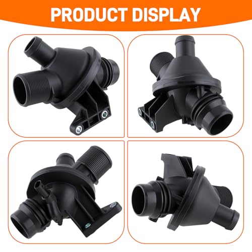 Engine Coolant Thermostat Housing w/Sensor for BMW 228i 320i 328i 428i 528i