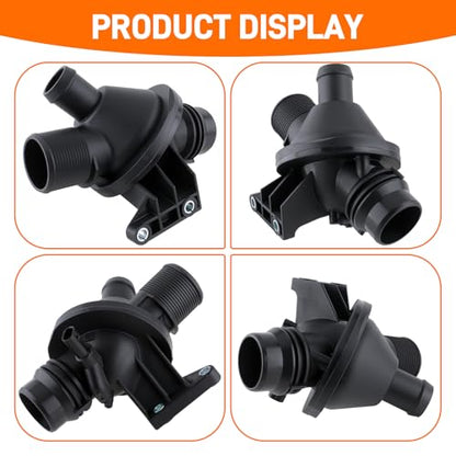 Engine Coolant Thermostat Housing w/Sensor for BMW 228i 320i 328i 428i 528i
