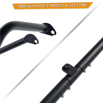 Kinglemc Crash Bar Engine Guard for Harley Davidson Touring(Black-D) - color: Black-D
