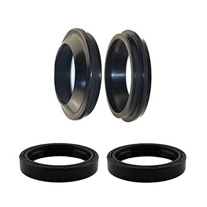 AHL Front Fork Shock Oil Seal and Dust Seal Set 45mm x 57mm x11mm for Suzuki GSXR600 1997-2003 / Honda CBR900R CBR900 R 1993-1999 / Honda CB900F CB900 F 919 2002