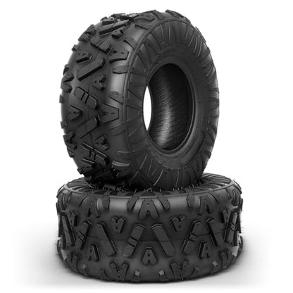 PROPARTS 19x7-8 ATV/UTV Tires 4-Ply 19x7x8 19-7-8 All Terrain Off-Road Mini Bike Tire for Mud, Sand Rock and Trail, Tubeless, Set of 2 - size: 19x7x8