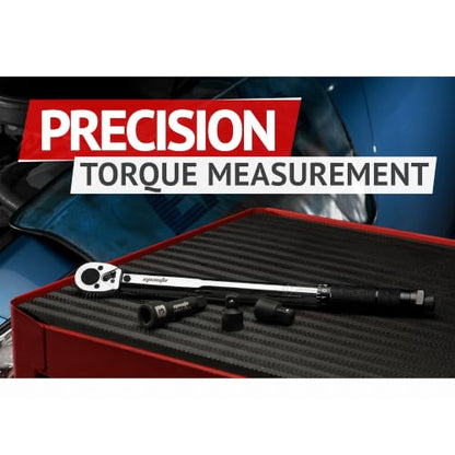 EPAuto 3/8-Inch Drive Click Torque Wrench 10-80 Ft-lb./ 13.6-108.5 Nm - size: 3/8 Inch Drive (10-80 ft.-lb.)