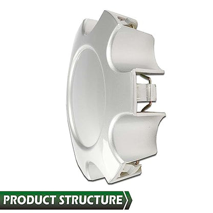 GRAND ORANGE Wheel Center Caps 17" Fit Tundra/Sequoia 2003-2007 - color: Fit 2003-2007 Tundra/Sequoia