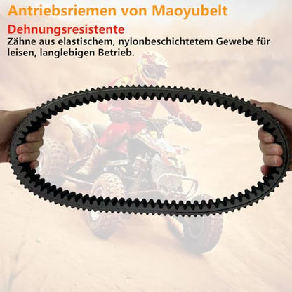 Drive Belt Suitable for CF Moto CF450 CF550 CForce 400 500 600 Swat Trail Tracker Snyper UForce ZForce 500 600 X5 X6 Z6 0180-055000-0001 Clutch Belt