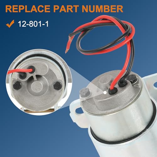 97 GPH Electric Fuel Pump Replaces # 12-801-1 - size: 97 GPH