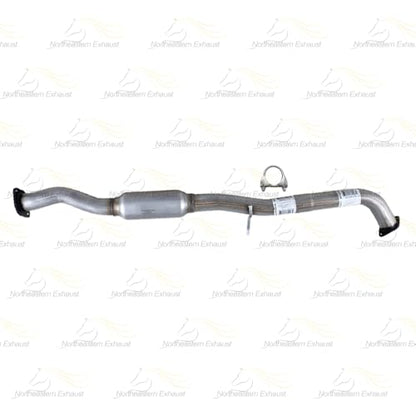 Northeastern Exhaust | Stainless Steel Exhaust Resonator Pipe Compatible for Nissan 350Z 2003-2007 3.5L | Free Gasket, Hanger, Bolts and Nuts and Clamp Included | Automotive Replacement Part