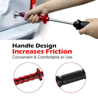 WOYO PDR Kits, Slide Hammer Puller Dent Removal Tool with 3 Pieces Tabs, Include Cold Glue for Steel, Aluminum, Other Metal Auto Body, New Car Dent Repair Tool