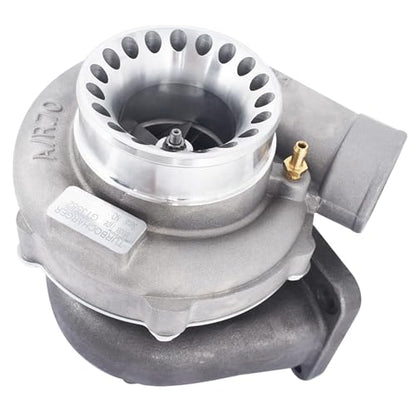 TurboCharger T3 4-Bolt AR.70/63 600HP Anti-Surge Compressor Replacement for 2.5L-6.0L Engines GT3582 GT35