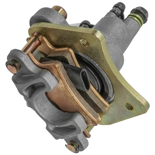 Caltric Rear Brake Caliper with Pads Compatible with Polaris Sportsman 700 2002 2003 2004 2005 2006