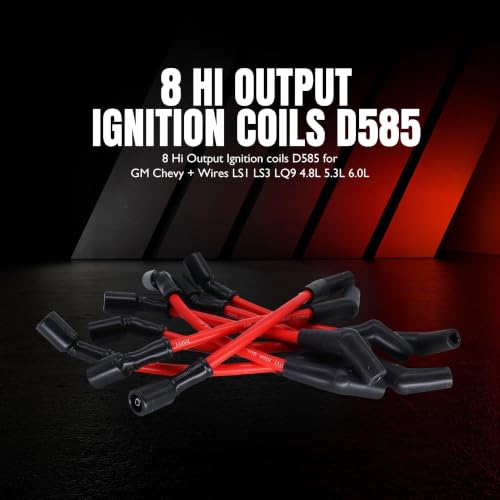 New Heat Spark Plug Ignition Wires Set 10.5mm Fit for Silverado 3500 - style: 57730
