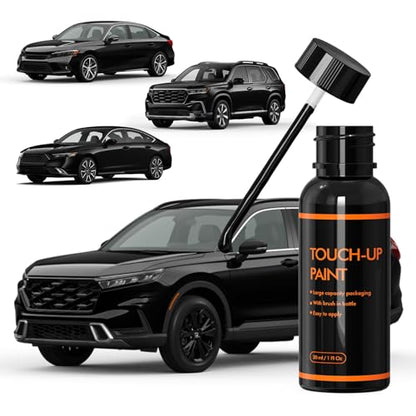 NH731P Crystal Black Pearl Touch Up Paint for Honda, Auto Paints - color: Crystal Black Pearl NH-731P