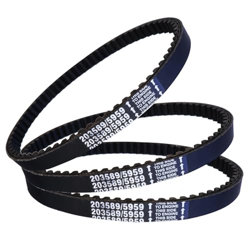 30 Series Go Kart Drive Belt for 212cc 196cc 6.5hp Coleman KT196 CK196 GK200 Manco Dingo TrailMaster Go Kart Cart Baja Warrior Mini Bike Manco 5959 Comet 203589 Murray 12-8487 Heavy Duty 3PCS