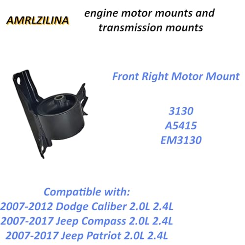 Engine Motor Transmission Mount Kit for Compass 2007-2017