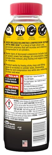 Rislone 4447 High Mileage Compression Repair with Ring Seal, 16.9 oz. - style: 1 Pack