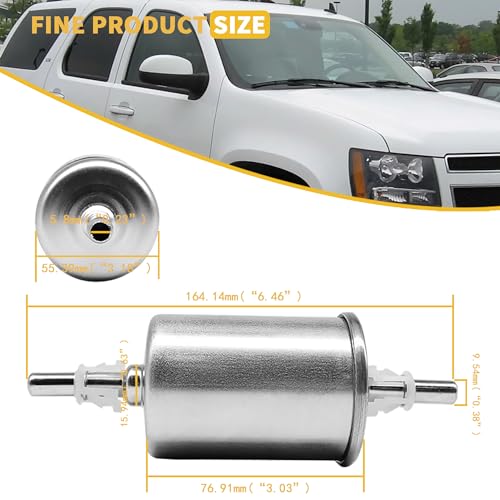 PF-2400 Gasoline Fuel Filter Fit for 1991-2006 GM Truck/Passenger
