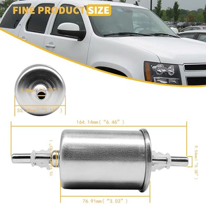 PF-2400 Gasoline Fuel Filter Fit for 1991-2006 GM Truck/Passenger