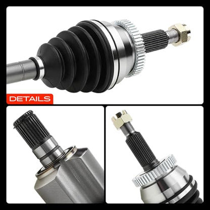 A-Premium Front Left Driver Side CV Axle Shaft Assembly - style: Front Driver Side