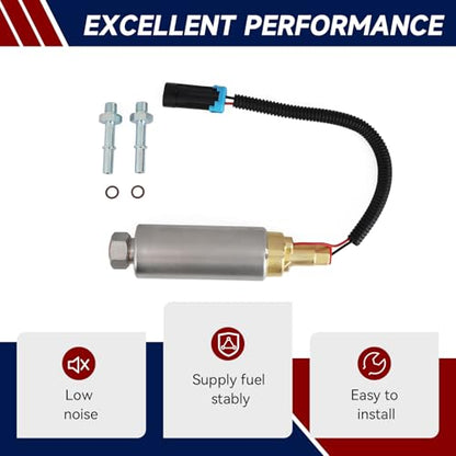 Electric Fuel Pump For Caterpillar 320D3/320D3GC, Cummins 6C 8.3/QSK 19/QSK 19 MQSM 11, Hitachi EX 1800-3, Hyundai R290 RB-3/R320 LC/R320 LC-3, Komatsu D61 EX12 OE: 149-2657 01492657 1492657 - size: FP400507