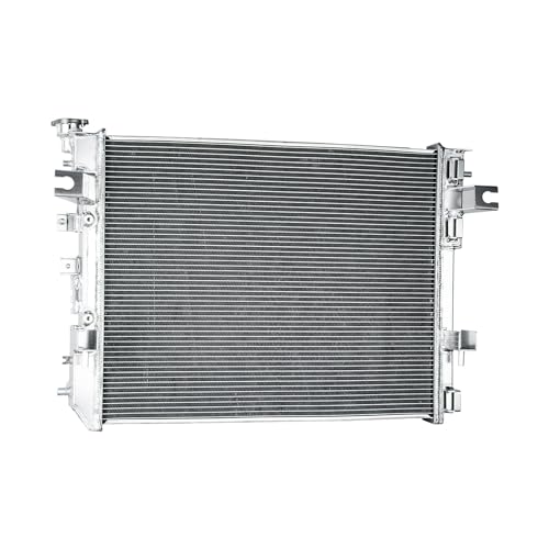 Replacement for Dodge Radiator Fit 2009-18 Dodge Ram 1500 2500 3500 Pickup - size: 3 Row Radiator w/Plastic Drain