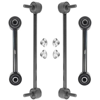 Detroit Axle - RWD Front and Rear Sway Bar End Links Replacement for 2017 - size: 4S50154/Group