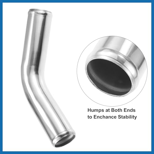 45mm 1.75" OD 4" 100mm Leg Length Universal Tube Intercooler Pipe