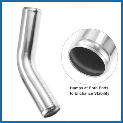 45mm 1.75" OD 4" 100mm Leg Length Universal Tube Intercooler Pipe