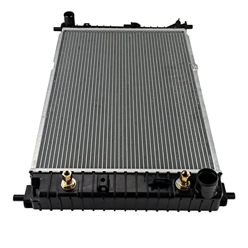 Torchbeam Automotive Vehicle Replacement Engine Radiator for 1997-2004 Mustang 4.6L Transmission Oil Cooler Included - size: Mustang V8 4.6L