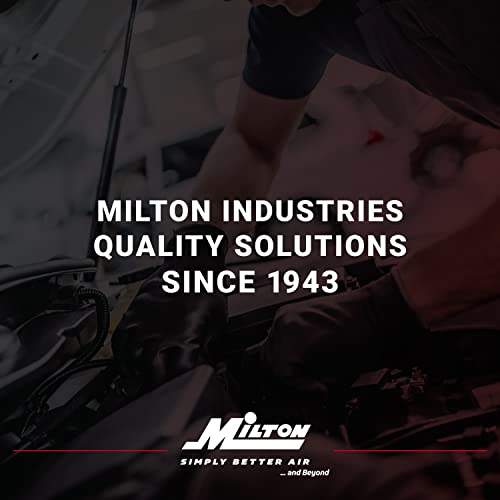 Milton 555e: Precision Digital Tire Inflator, Air Pressure Gauge, Grip-Head Air Chuck, 20" Hose, 1/4" Npt, W/Extreme ± 0.1& Accuracy, 10-120 Psi