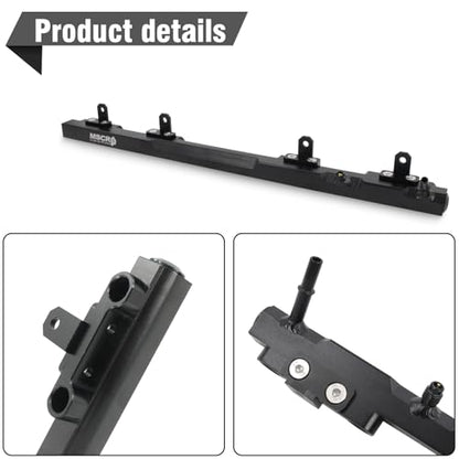 Aluminum Fuel Rail Fits For Jeep Wrangler/TJ/Cherokee XJ 4.0L 1997-2001