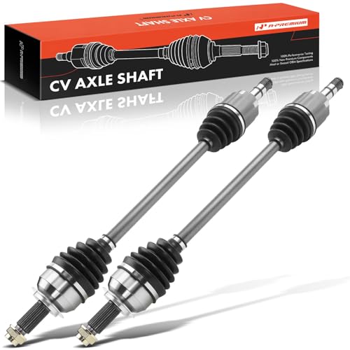 A-Premium Set of 2 Front CV Axle Shaft Assembly - style: Front Driver and Passenger Side