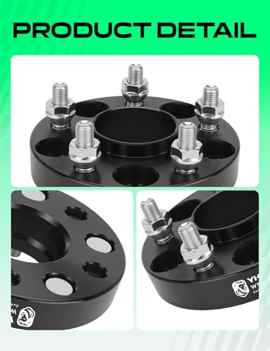 YHTAUTO 5x4.5 Hub Centric Wheel Spacers 1 Inch for Acura, Honda - size: 1 Inch Thickness, style: 4 PCS