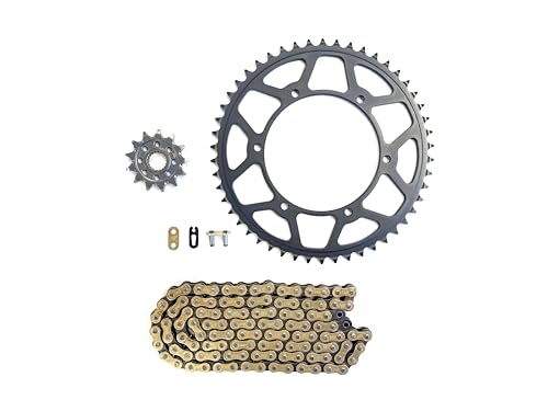 520 Motorcycle Chain and Sprocket Kit compatible with Kawasaki KX250/F 2011-2024 (not for KX250X)