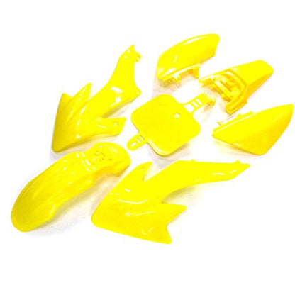 Body Work Plastic Fender Fairing Kit For Honda XR50 CRF50 Chinese 50cc 90cc 110cc 125cc 140cc 150cc 160cc Dirt Pit Bike - color: gold