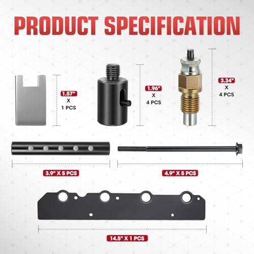 DNA Motoring Fuel Injector Removal Install Tool Kit Compatible with BMW B36 B38 B48 B58 Engines, 2358417, 2358022, TOOLS-00717 - style: Fuel Injector Removal Kit