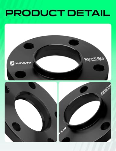 YHTAUTO 5x120 Hub Centric Wheel Spacers 15 mm for BMW - size: 15 MM Thickness, style: 4 PCS