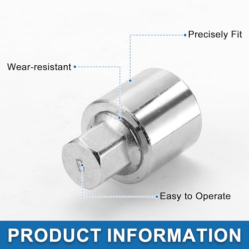 Car Wheel Lock Lugnut Type B Anti-theft Screw Nut Removal Key Socket for Land Rover Range Rover Evoque Freelander - style: Type B