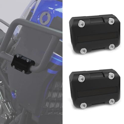 Xitomer Universal Motorcycle Crash Bar Sliders 22/25/28mm Frame Protector - color: unpainted
