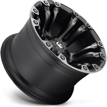 FUEL OFF-ROAD D851 VAPOR 17X9, 6X135/5.5, 5.04, 1mm MATTE BLACK GRAY TINT - D85117909850A - color: MATTE BLACK GRAY TINT, size: 17X9, 6X135/5.5, 5.04, 1mm