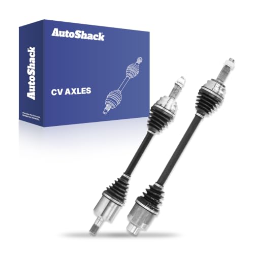 AutoShack Front CV Axle Shaft Assembly, 2pcs