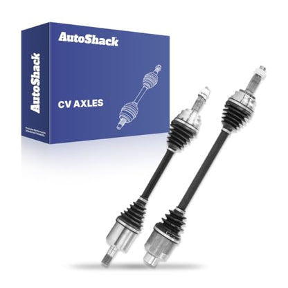 AutoShack Front CV Axle Shaft Assembly, 2pcs