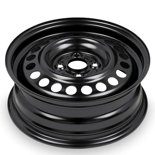 For 2010-2014 Honda Fit 15 Inch Painted Black Rim - OE Direct Replacement - Road Ready Car Wheel