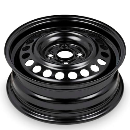 For 2010-2014 Honda Fit 15 Inch Painted Black Rim - OE Direct Replacement - Road Ready Car Wheel