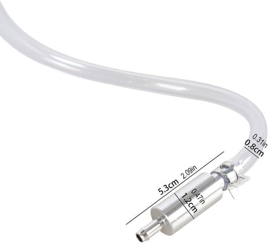 Brake Bleeder Hose, Universal Clutch One Way Valve Tube Bleeding Tool, Hydraulic Brake Fluid Bleeder Replacement Hose, Vehicle Repair Accessories for Brake, Brake System Bleeding Tools