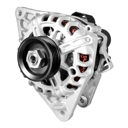 11311N Alternator L4 2.0L Replacement for 2007-2012 Hyundai Elantra, 90A 12V, 2010-2011 Kia Soul, 2007-2009 Spectra, 2655635, 600162, 3730023650, AVA0102, 40046020, 40046031 - size: 11311N