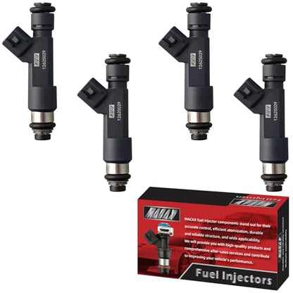 Set of 4 Fuel Injectors 12625029 FJ985 832-11215 Replacement - size: FJ985