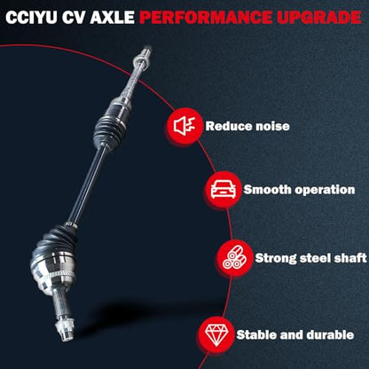 cciyu NCV69184 CV Axle Shaft Assembly Fit For Toyota Sienna 2.7L - size: 17-9560