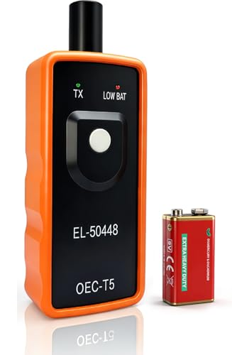TPMS Relearn Tool for GM, EL-50448 & OEC-T5 Tire Sensor Reset Tool - size: With Battery