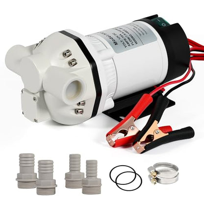 12V DC DEF Transfer Pump, 25PSI Diaphragm Self-Priming Transfer Pump
