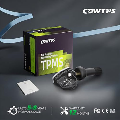 CDWTPS TPMS Sensor, Pre-Programmed Tire Pressure Monitoring Sensor - size: 13598771 one sensor